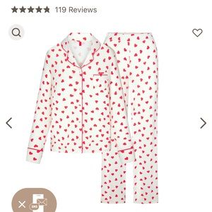 Skims Valentines Pajamas